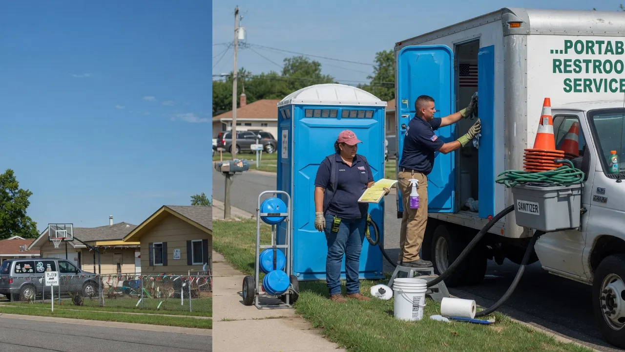 Portable Toilet Rental in Elsah, IL near me